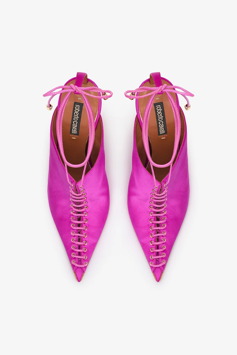 Lace-Up Mules