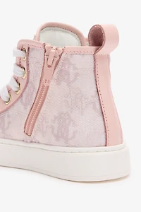 High-Top Sneakers With RC Monogram