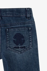 Logo Denim pants