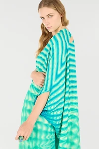 Caftan With All-Over Print