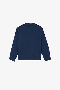 Sweatshirt With Monogram And Logo