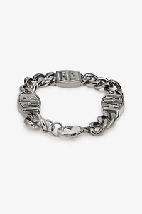 Chain Bracelet With RC Monogram