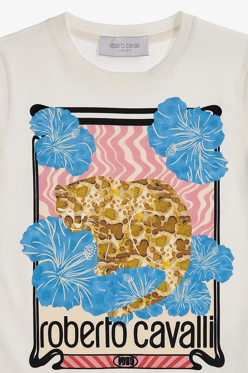 T-shirt with Logo and print
