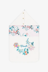 Floral-Print Baby Nest