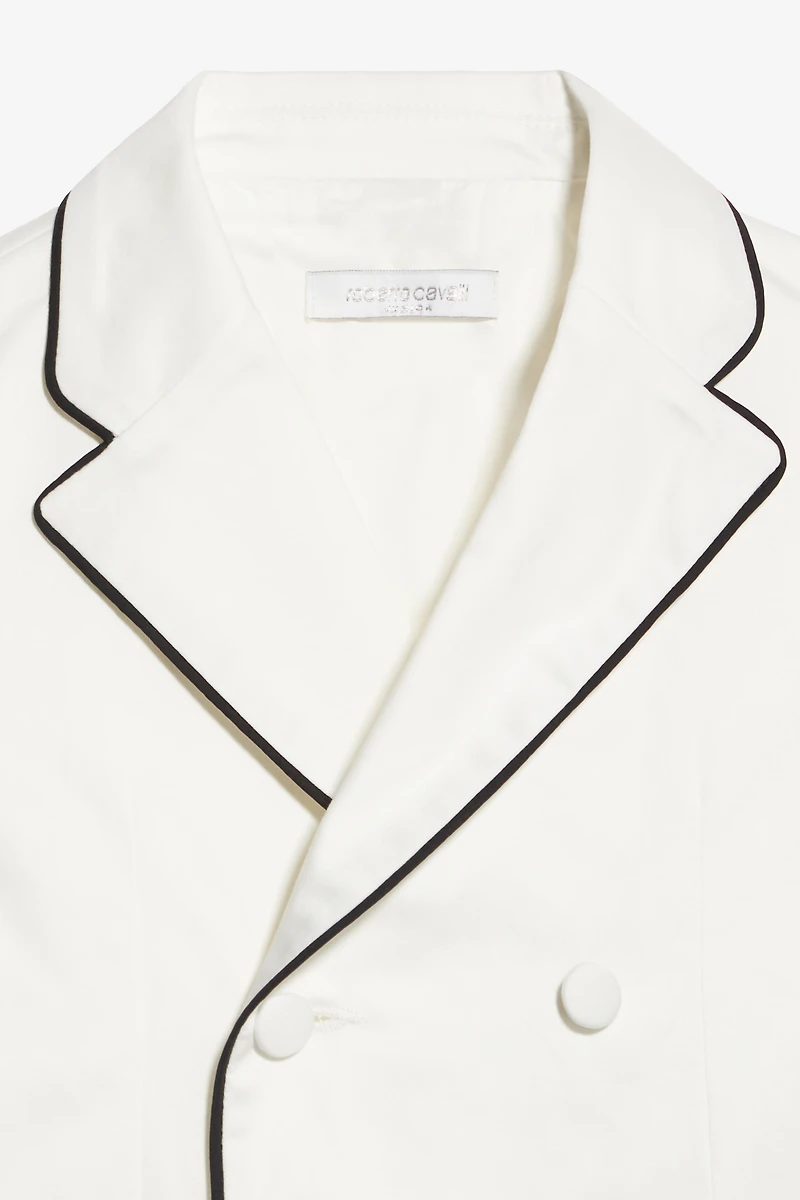Double-Breasted Jacket With RC Monogram