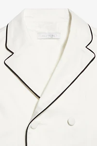 Double-Breasted Jacket With RC Monogram