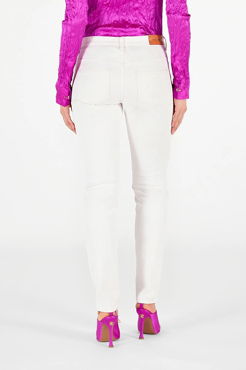 Slim Fit Denim Trousers