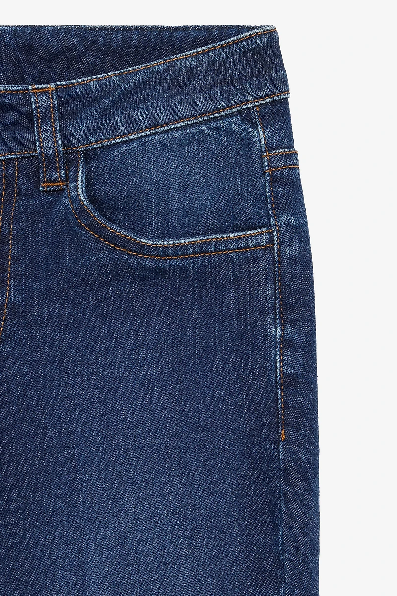 Distressed-Effect Jeans
