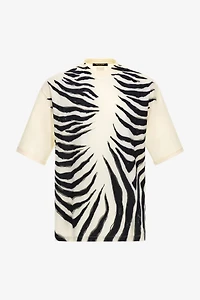 Zebra print T-shirt