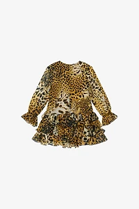 Leopard-print dress
