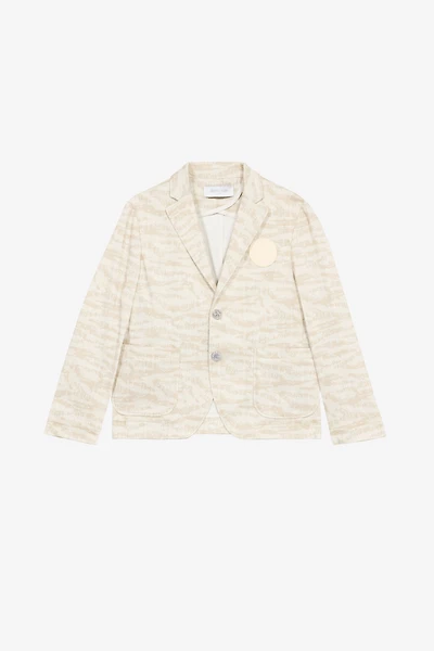 Tiger Skin-Print Jacket