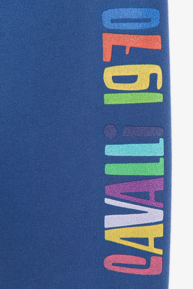 Logo-Print Cotton Sweatpants