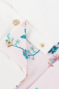Floral-Print Baby Nest