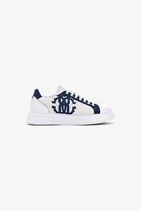 Leather Sneakers with Logo