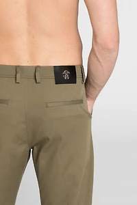 Mirror Snake Slim-Fit Trousers