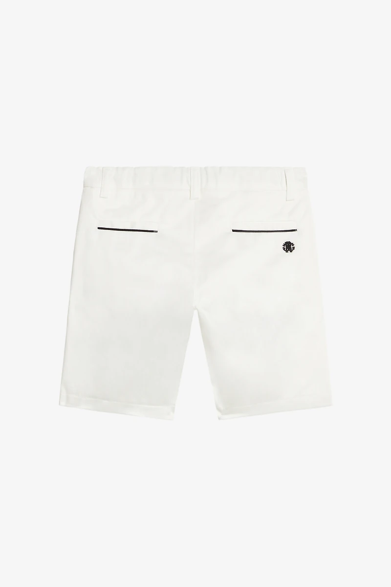 Cotton Shorts With RC Monogram