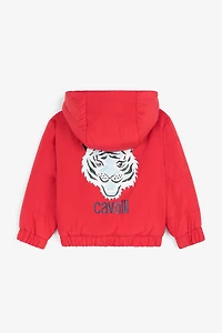 Logo-Print Padded Jacket