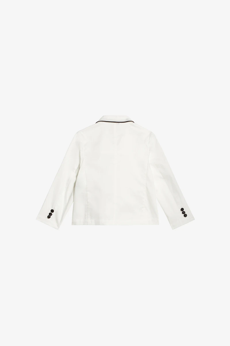 Double-Breasted Jacket With RC Monogram