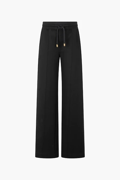 Sports Pants With Central Topstitching