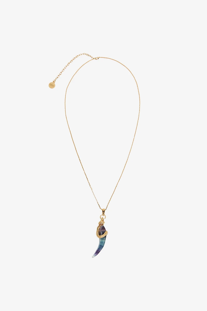 Necklace with Fang pendant