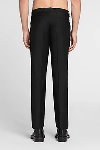 Skinny tailored wool trousers