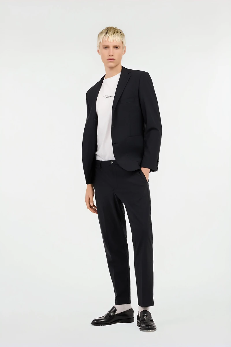 Black Tailored Suit