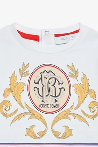 Cotton T-shirt with logo