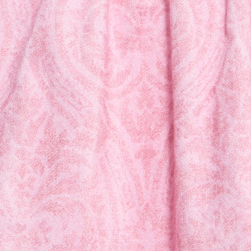 Baby Pink Floral Dress with RC Monogram