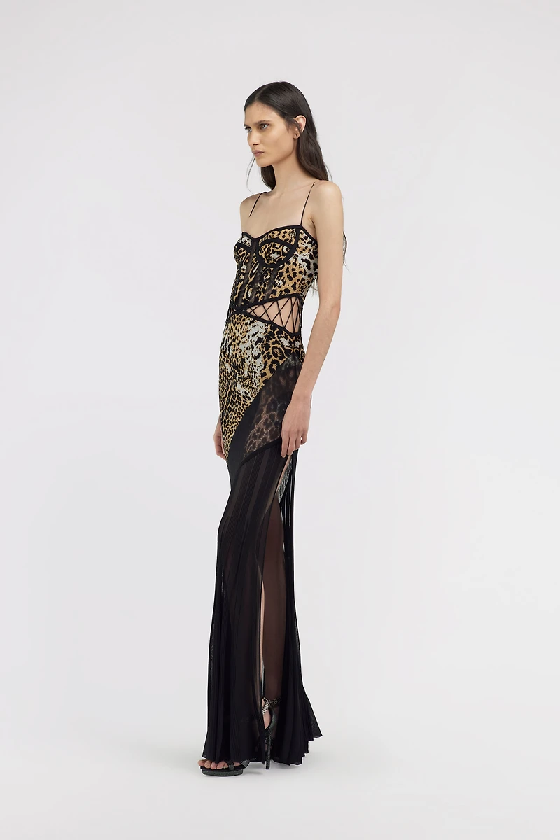 Jaguar Skin knitted Dress