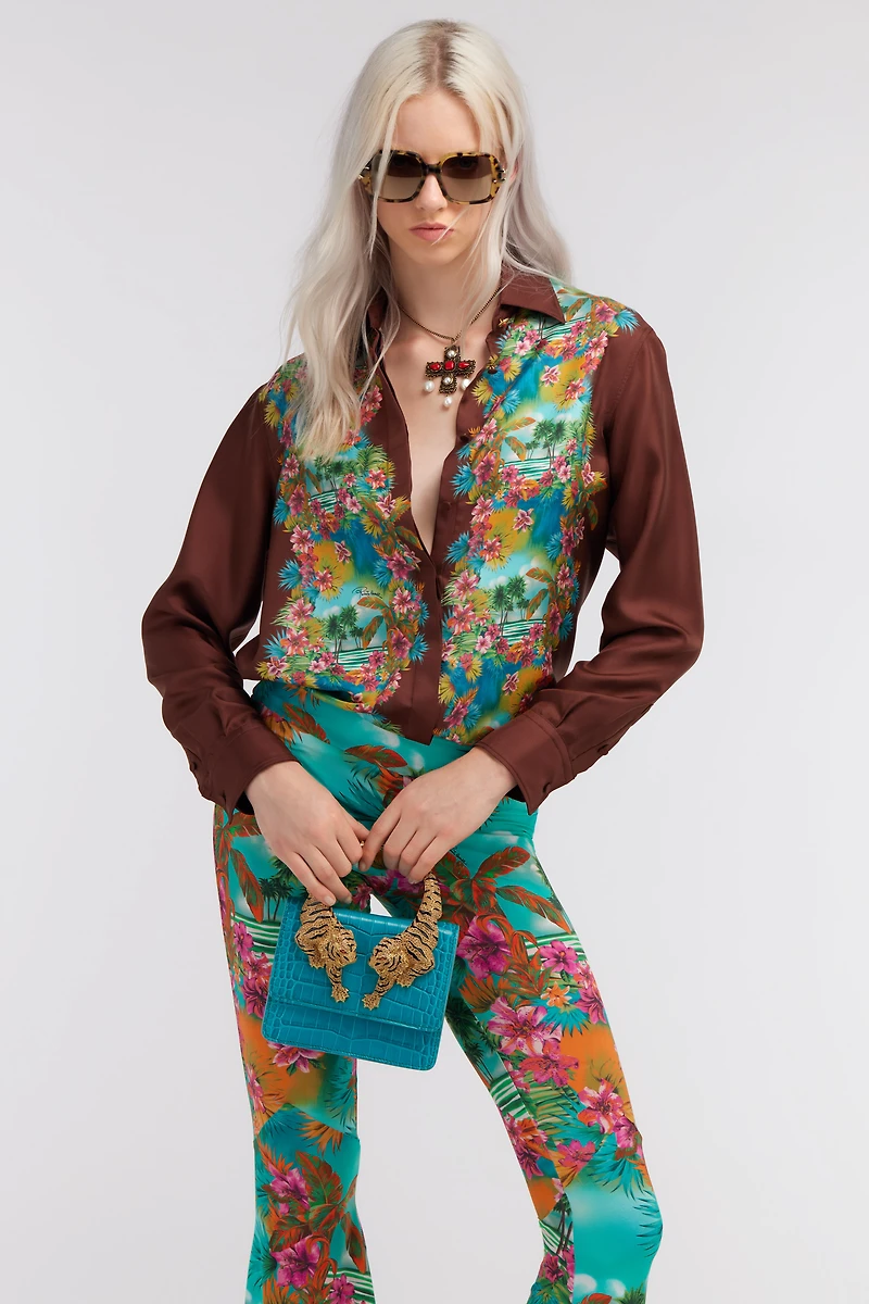 Hawaii print shirt