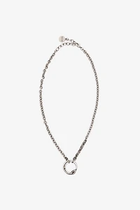 Chain Necklace With Snake