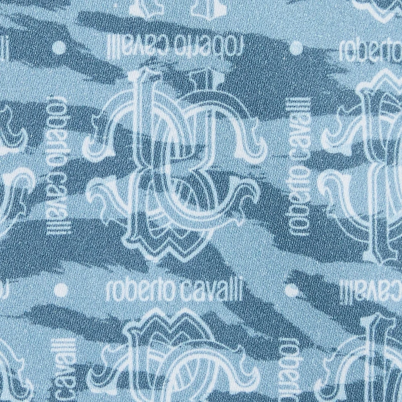 Shirt With Tiger Skin Print And Patch