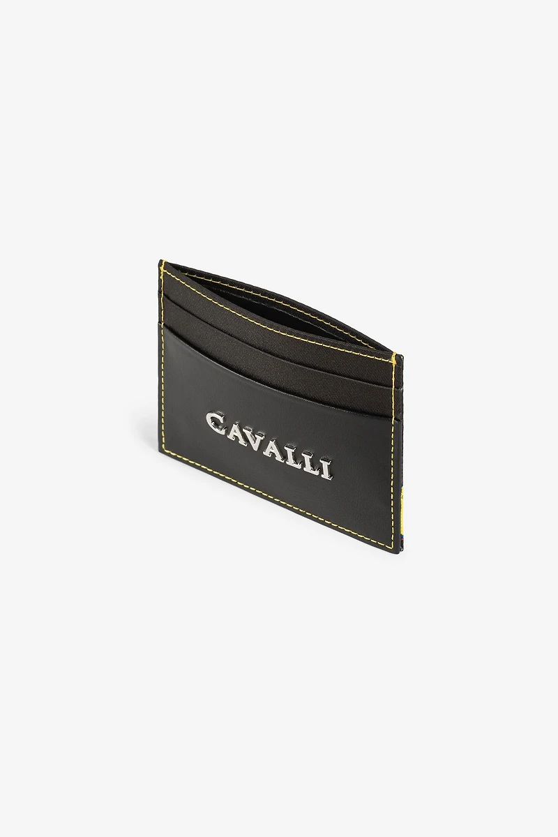 Logo-print cardholder
