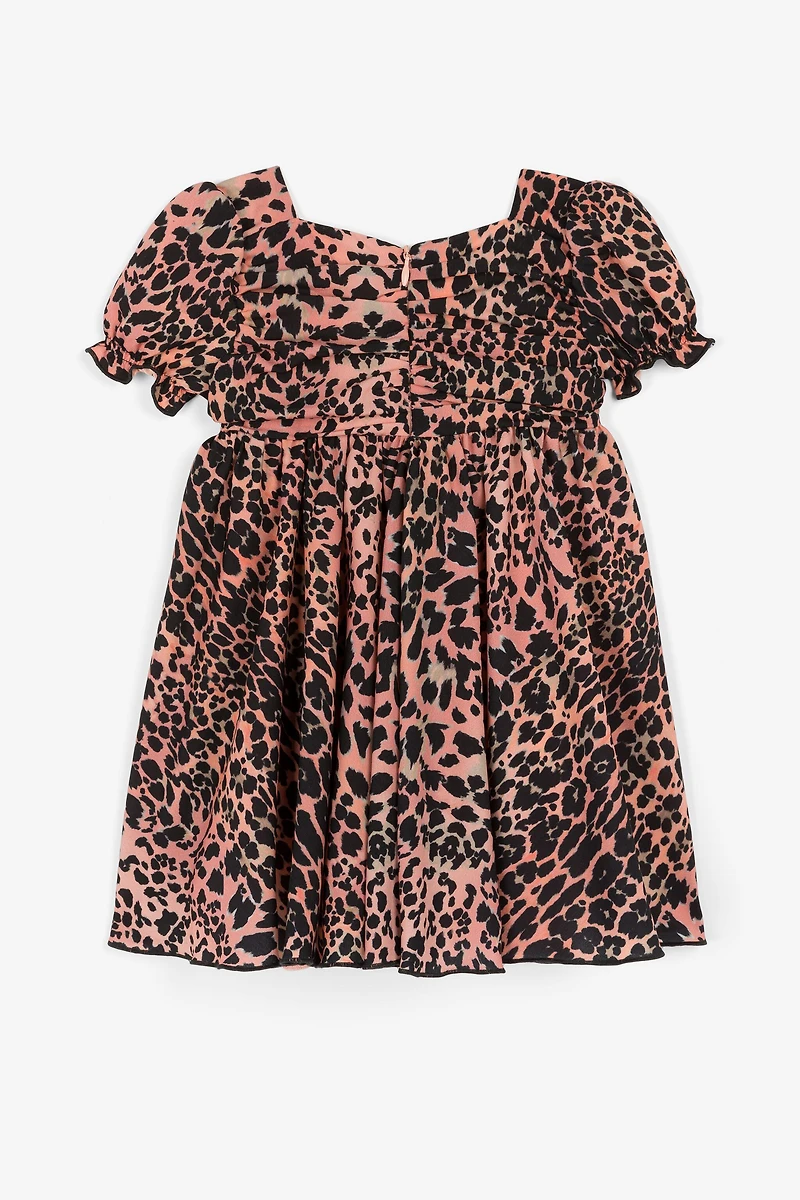 Leopard-Print Dress