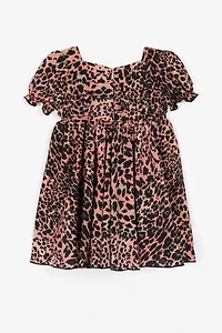 Leopard-Print Dress