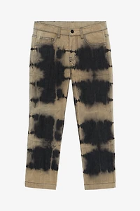 Pants With Contrasting Print