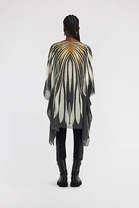 Ray of Gold print Kaftan