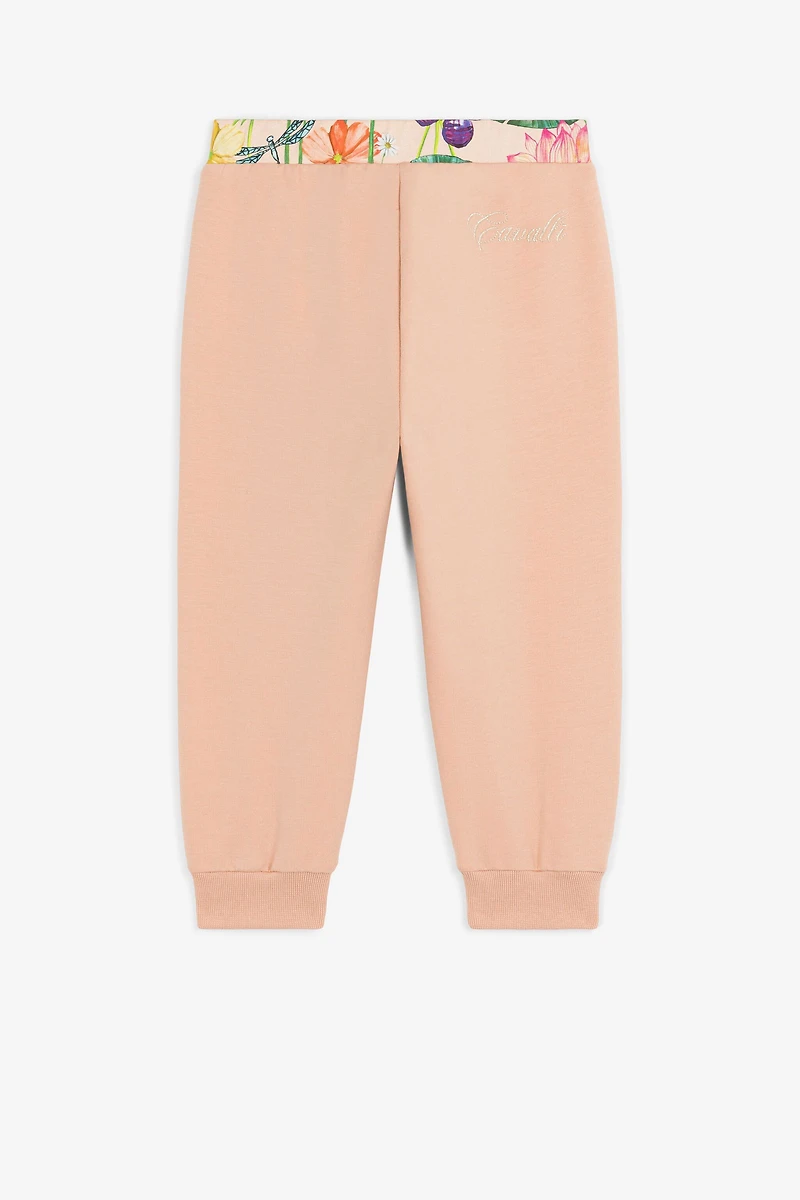 Flower-Print Sweatpants
