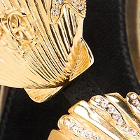 Sandals With Golden Shells
