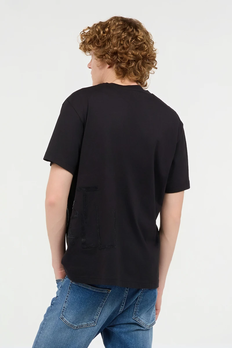 T-Shirt With Logo On The Side