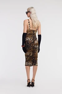 Jaguar Skin print dress