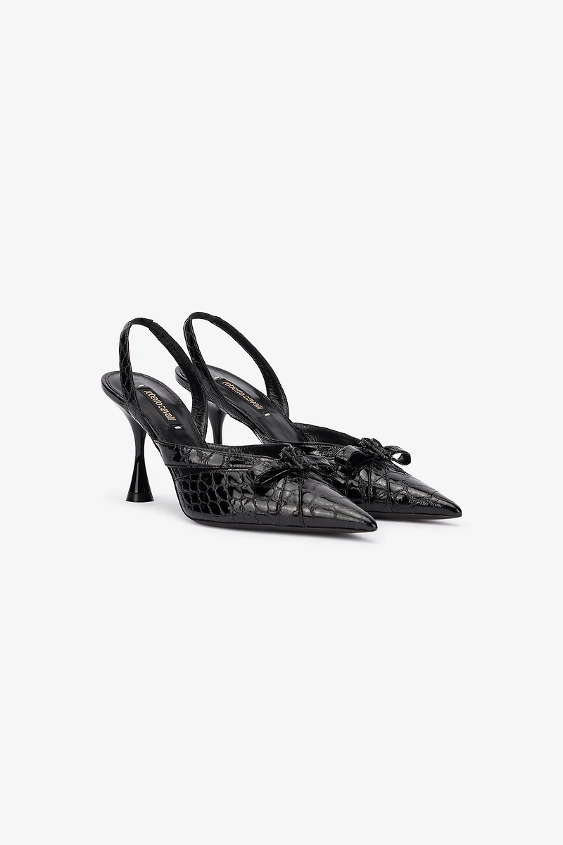 Crocodile Slingbacks