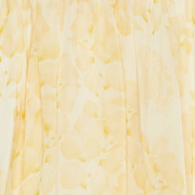 Silk Dress With Floral Print