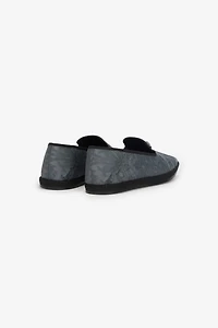 Roberto Cavalli Jacquard Slip-On Shoes