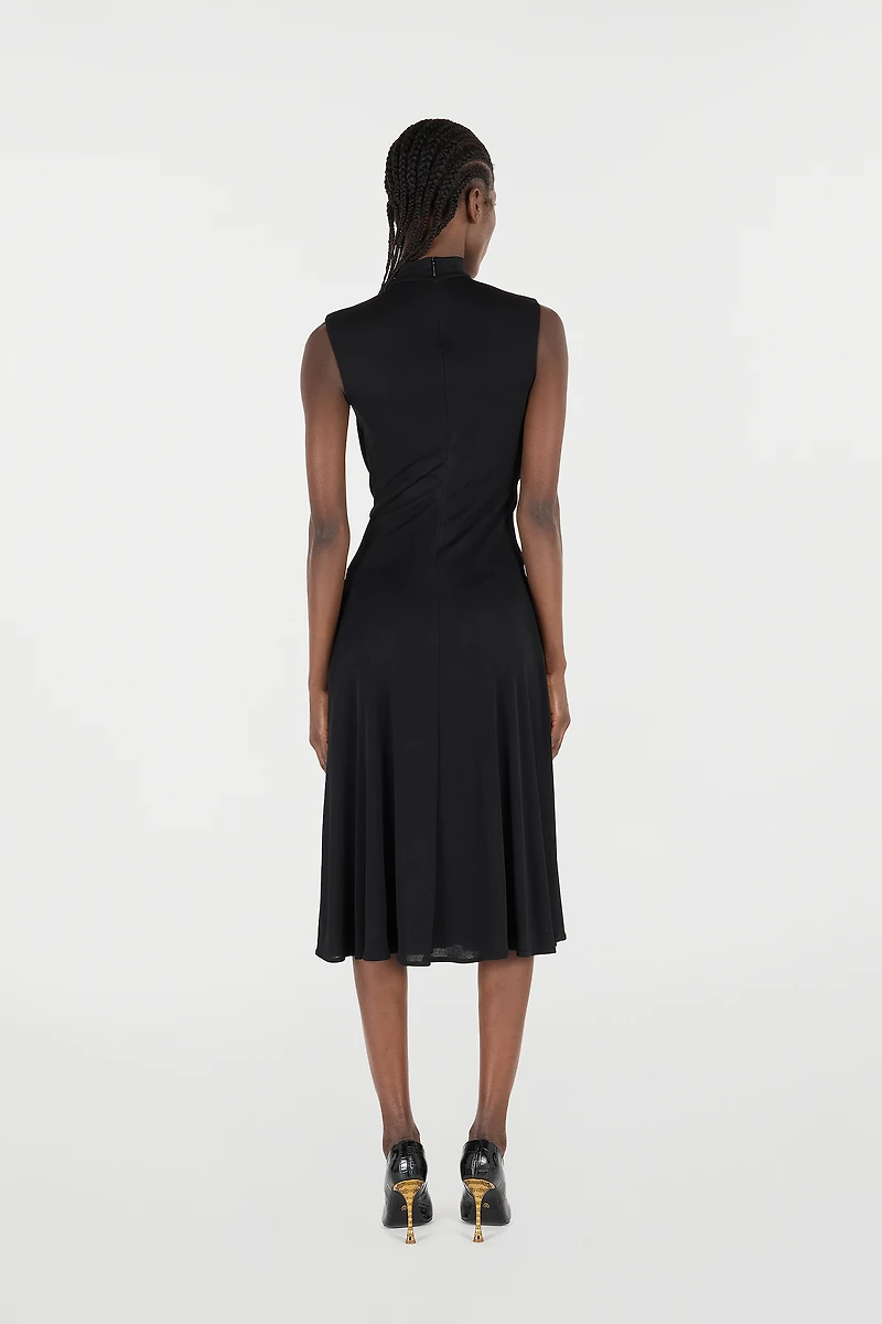 Draped Midi Dress
