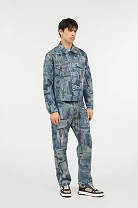 Capsule Collection Patchwork Denim Jacket