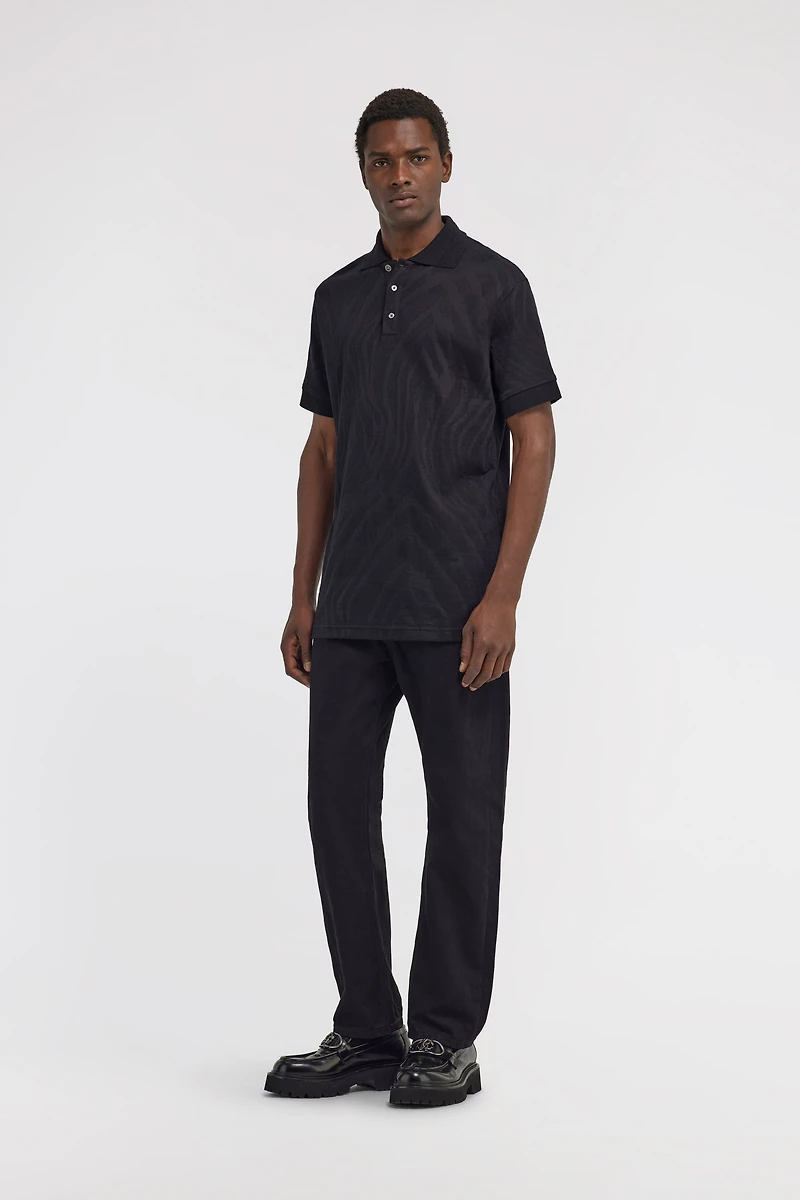Freedom Print Polo Shirt