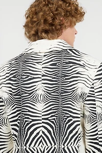 Zebra Print Jacket