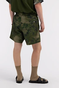 Swim shorts with print