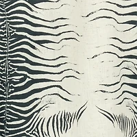 Linen Shirt With Mini Zebra Print